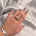 Cleo Pink Quartz Ring