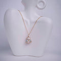 Caged Baroqued Pearl Locket