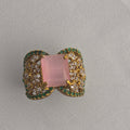 Cleo Pink Quartz Ring