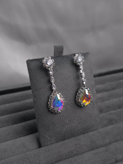 Rainbow Teardrop Drop