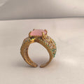 Cleo Pink Quartz Ring