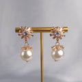 Snowflake Pearl Drops