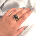 Gothic Filigree Cocktail Ring