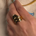 Chunky Trio Stack Ring