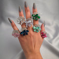 Flamenco Fan Ring