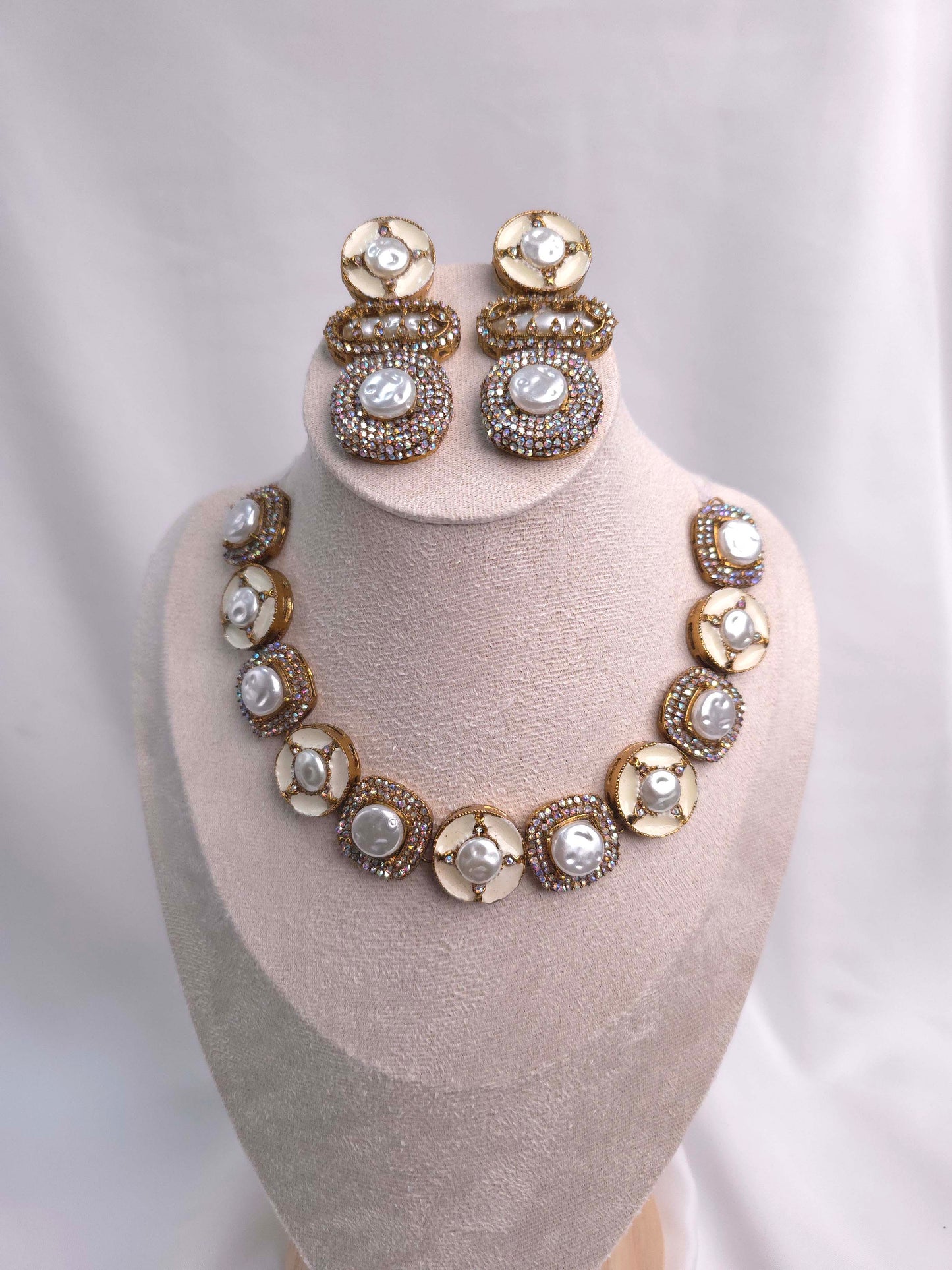 Karishma Moissanite Choker Set