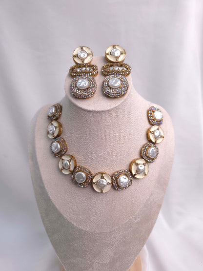 Karishma Moissanite Choker Set