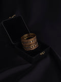 Squares Kundan Bangles