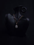 Flower Teardrop Pendant