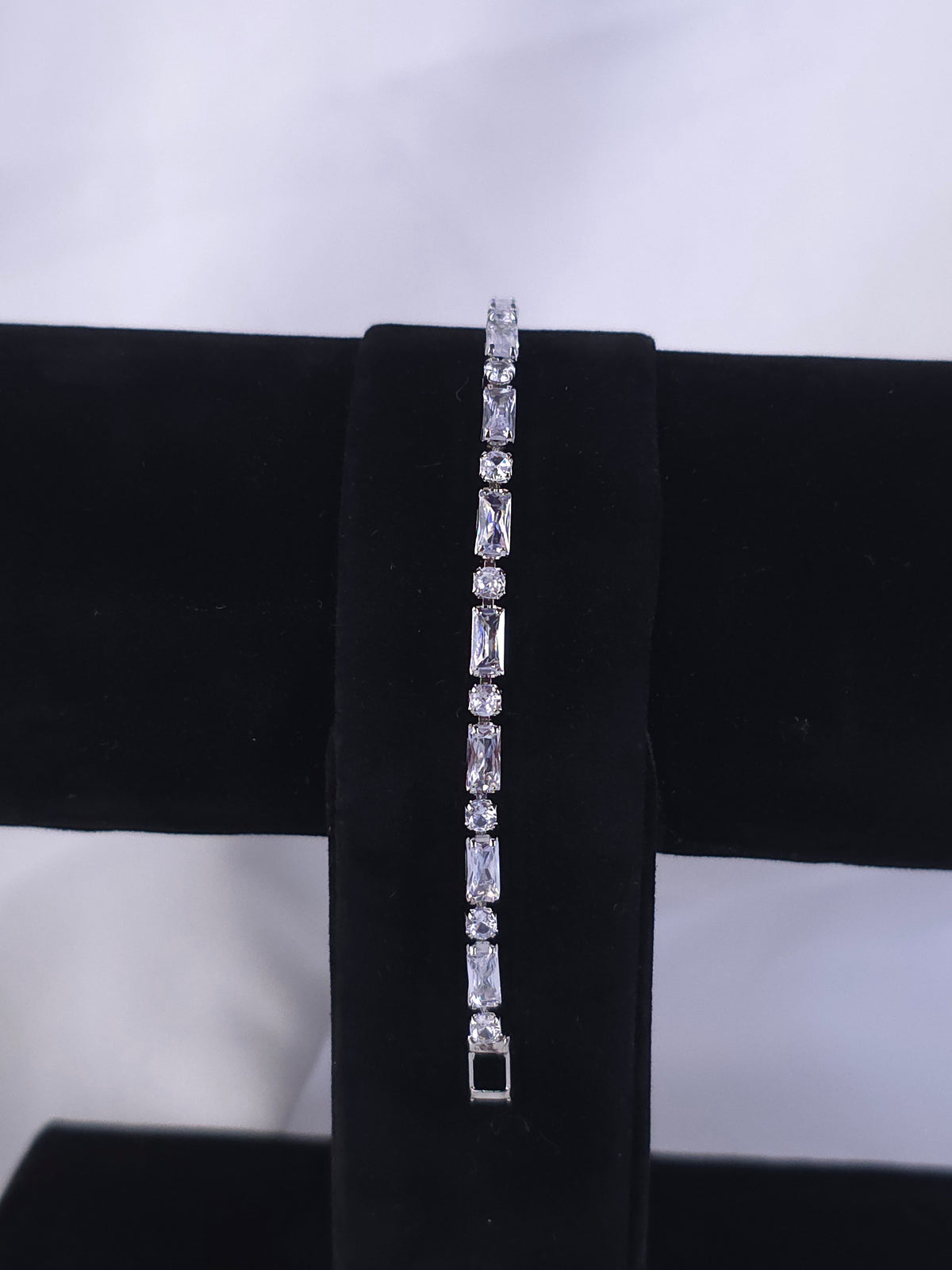 Emerald and Crystal Bracelet