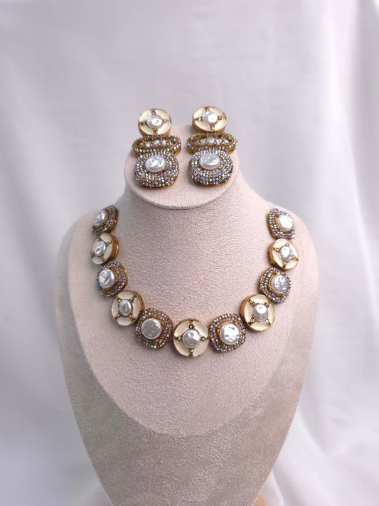 Karishma Moissanite Choker Set
