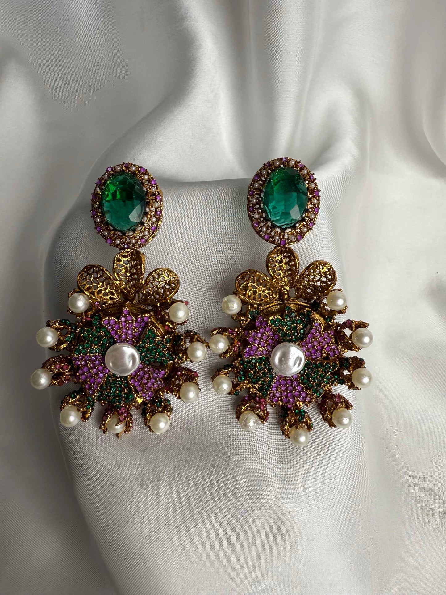 Turkish Ruby Crush Earrings