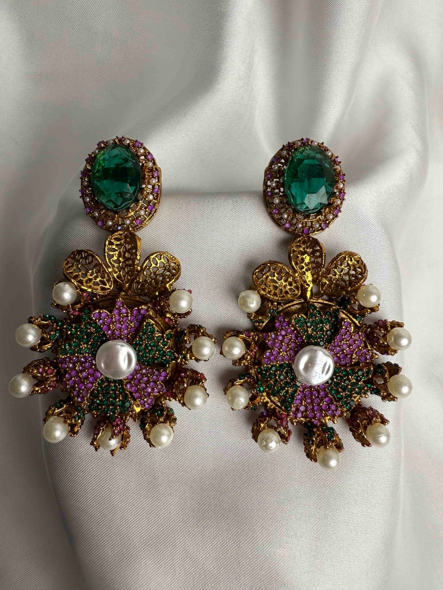 Turkish Ruby Crush Earrings