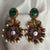 Turkish Ruby Crush Earrings