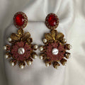 Turkish Ruby Crush Earrings