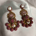 Sultana Pearls Statemant Earrings