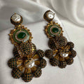 Sultana Pearls Statemant Earrings