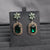 Small Star Rec Earrings