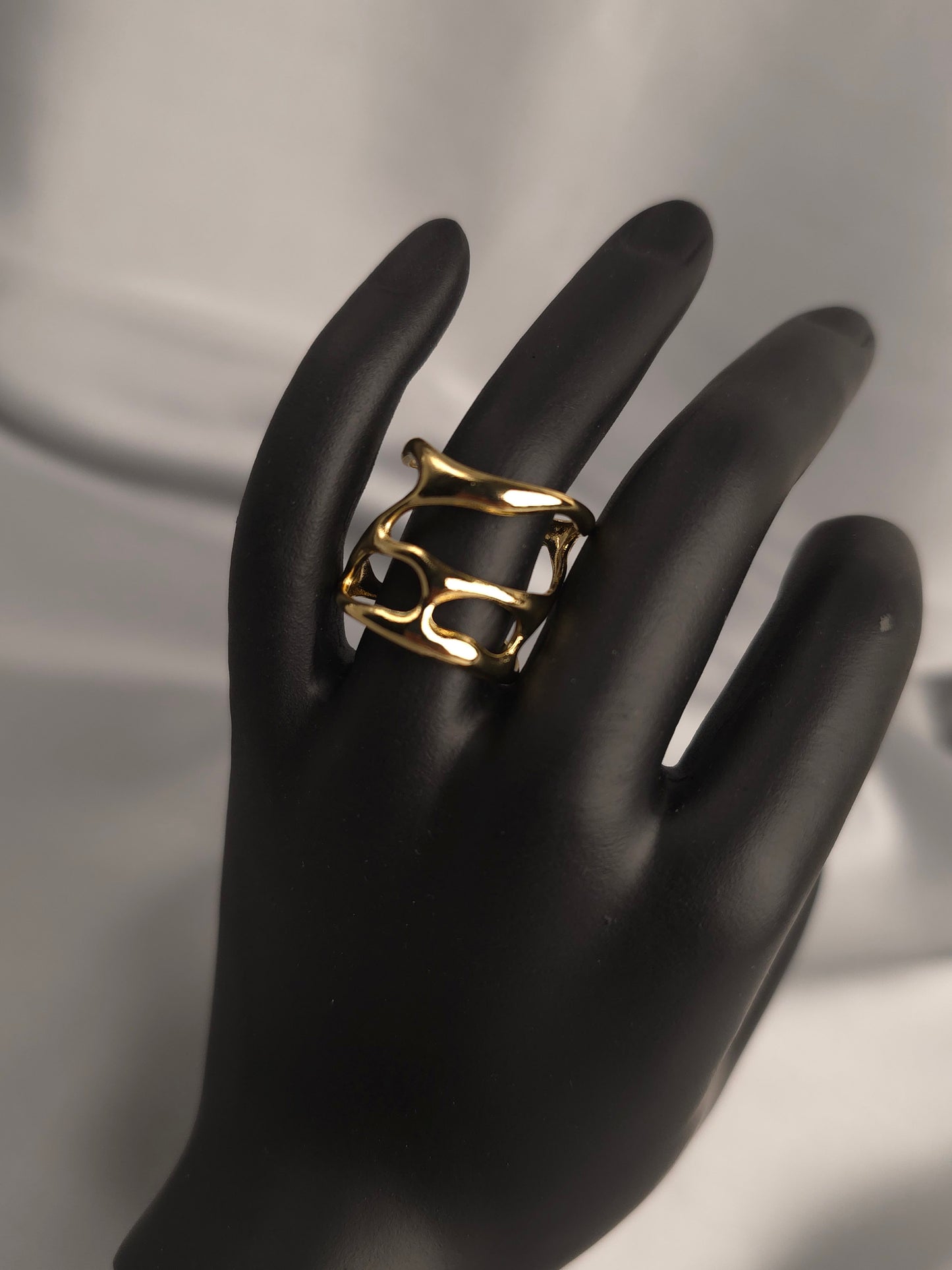 Openwork Chunky Ring
