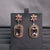 Small Star Rec Earrings
