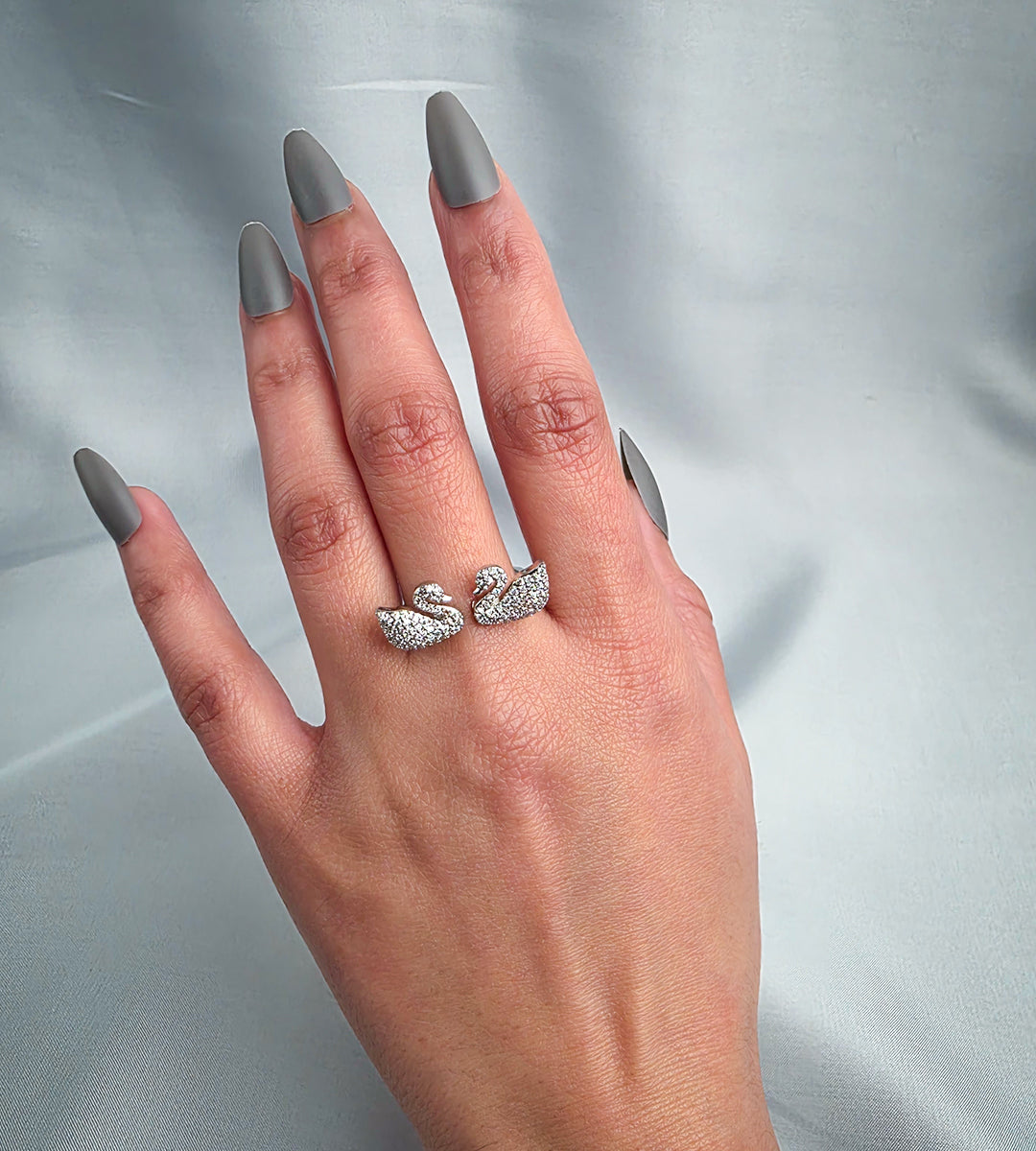 Swan Duo Ring