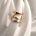 Openwork Chunky Ring