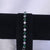 Alternating Squares Crystal Bracelet