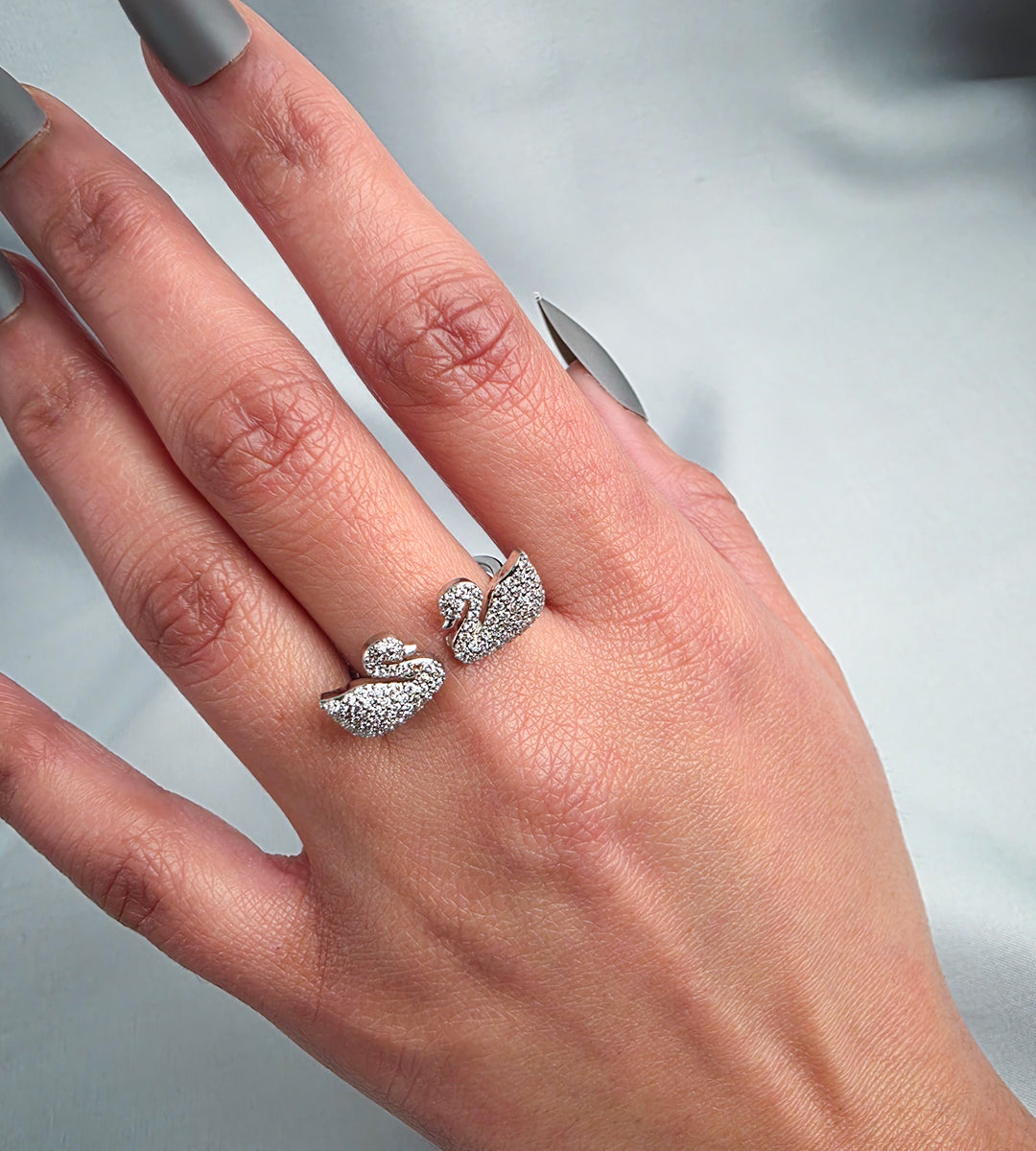 Swan Duo Ring