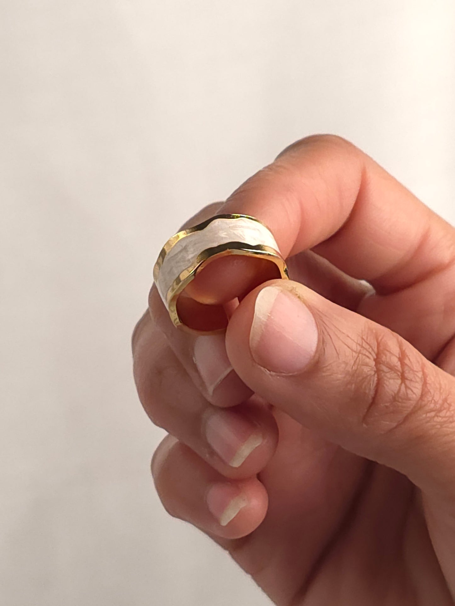 Two-Tone Organic Ring