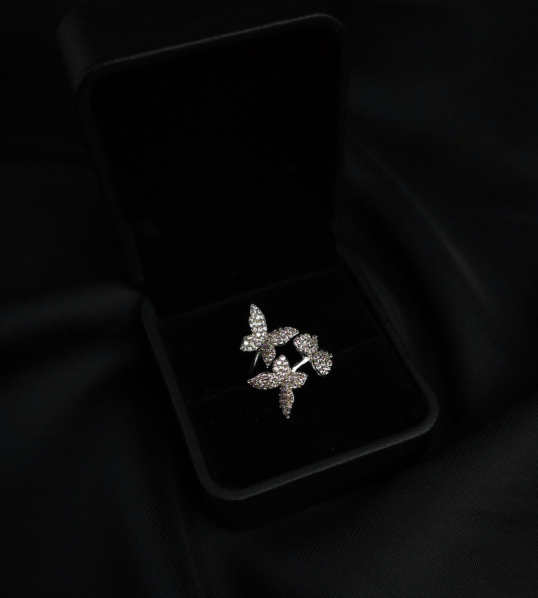 Butterfly Trio Ring