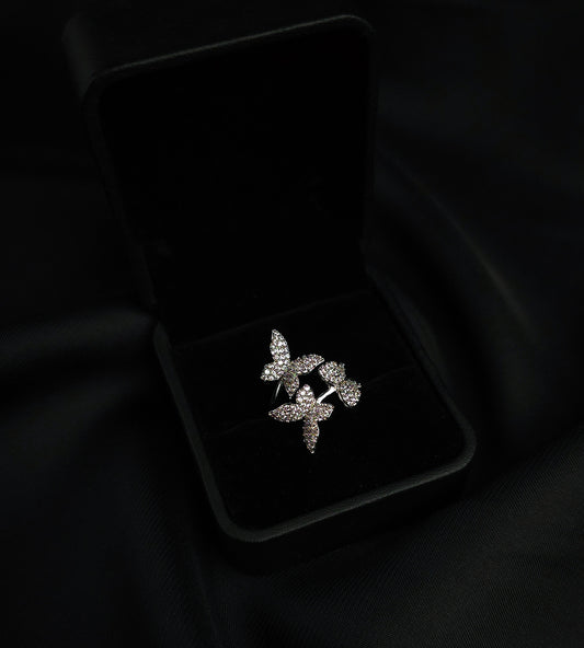 Butterfly Trio Ring