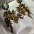 Blush Orchard Statement Earrings