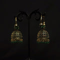 Multicolor Jhumki Earrings
