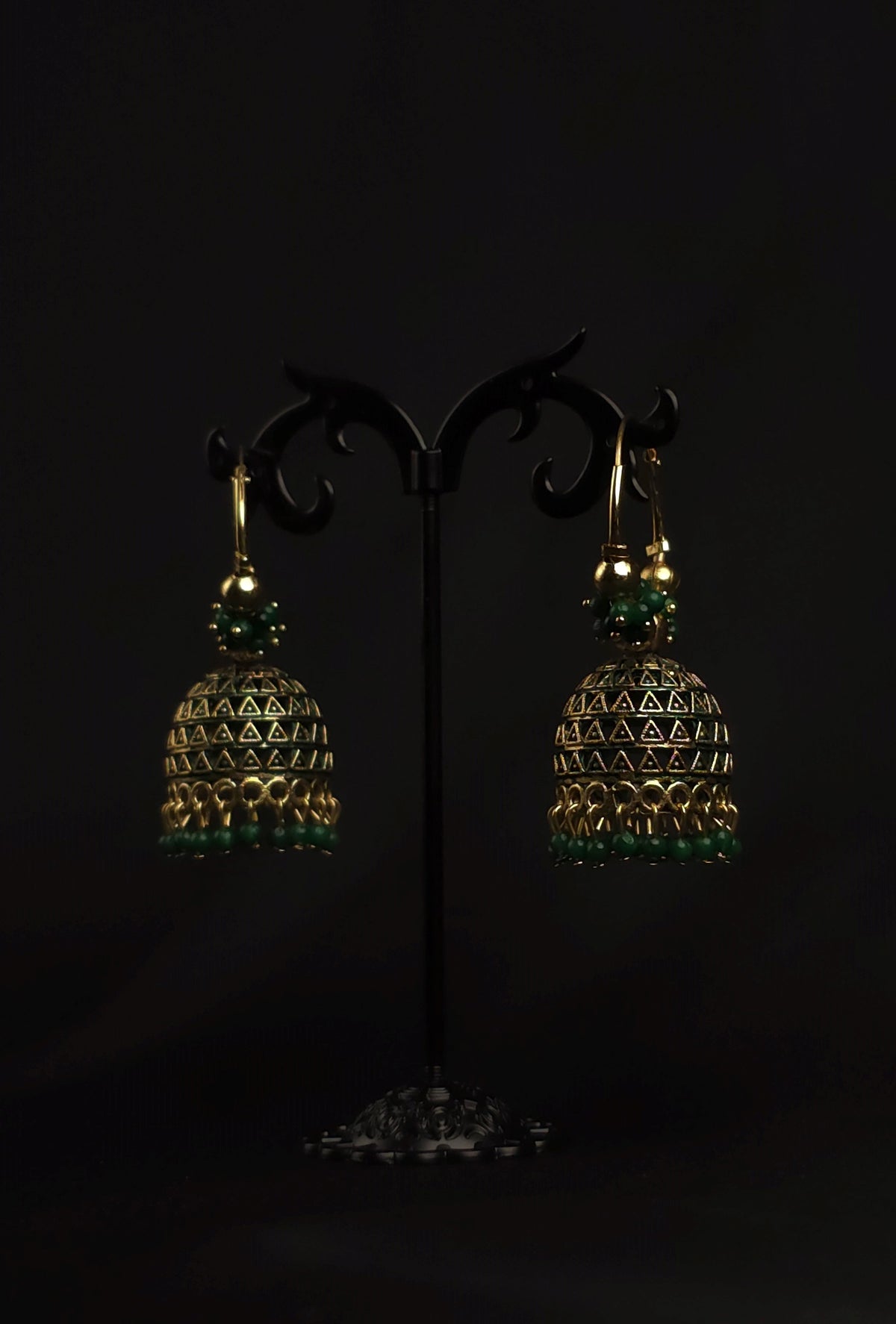 Multicolor Jhumki Earrings