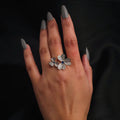 Twin Blossom Ring