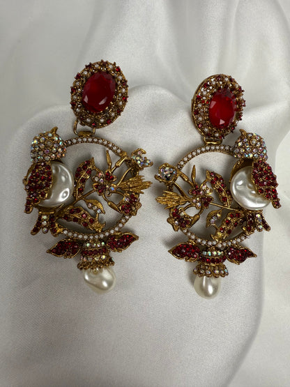 Avian Blossom Earrings